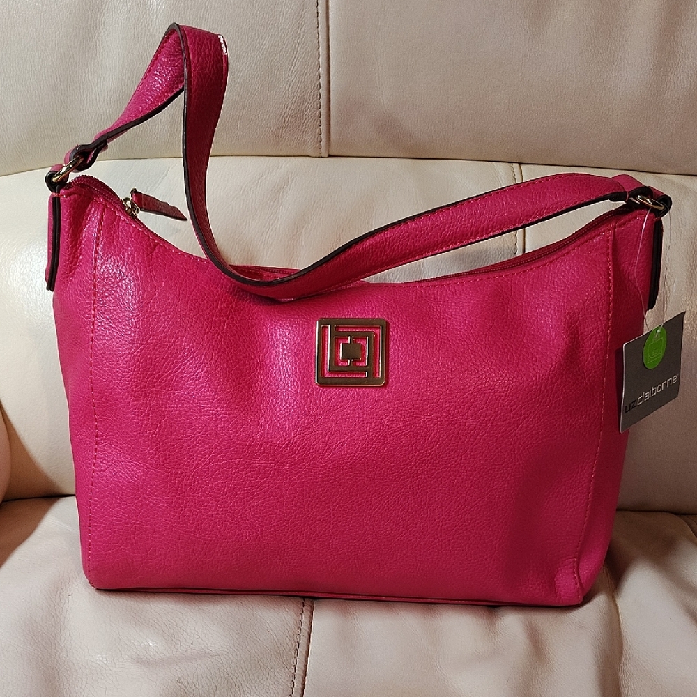 Liz Claiborne Fuchsia Shoulder Bag